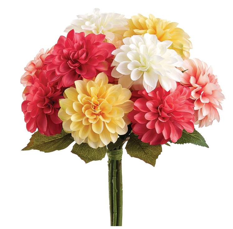 15"Dahlia Bouquet