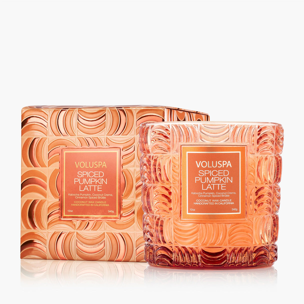 Spiced Pumpkin Latte Capsule 12oz Classic Candle