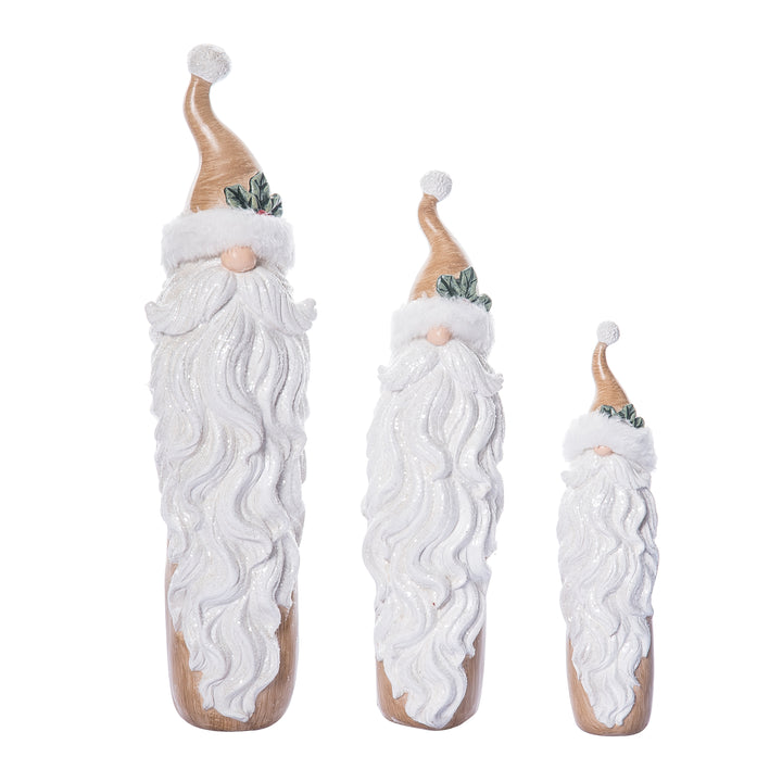 Resin Santa Statuettes