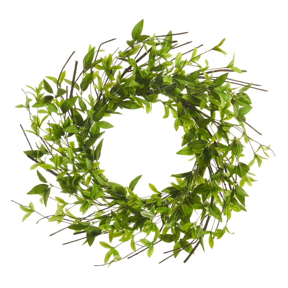 24" Greenery Wreath