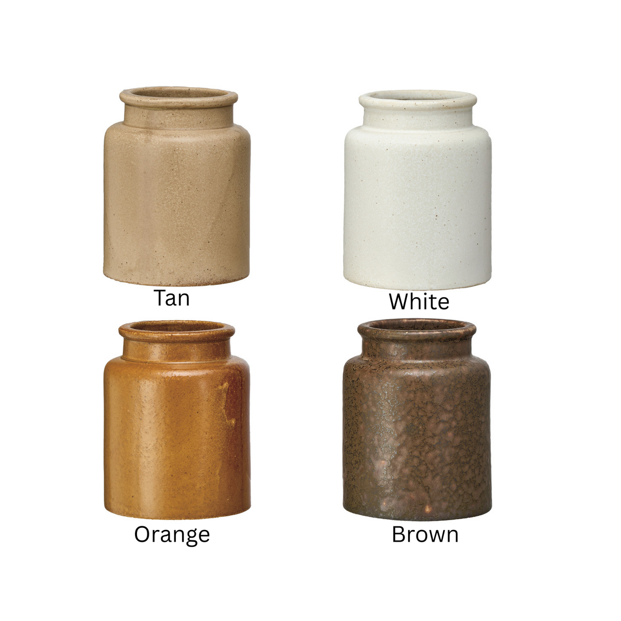 Vintage Reproduction Mustard Crock - Each One Will Vary