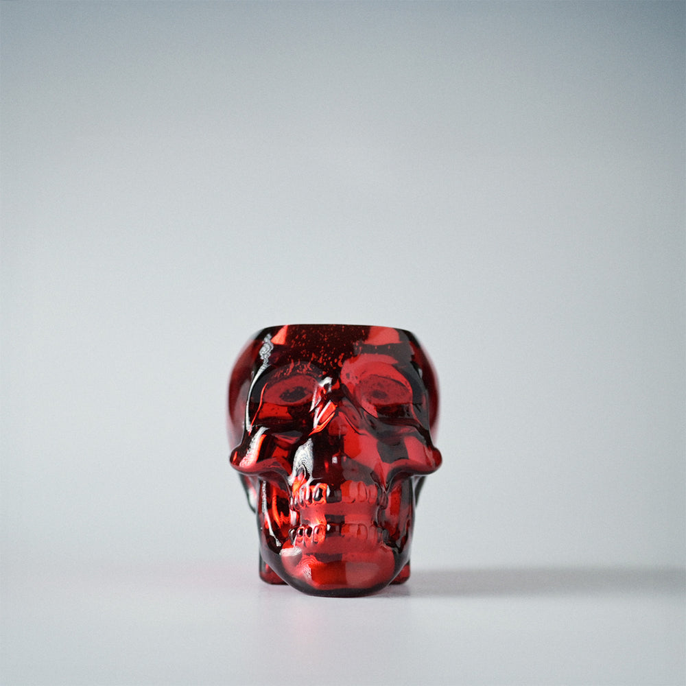 Milkhouse 9 oz. Skull Candle - Wicked Apple
