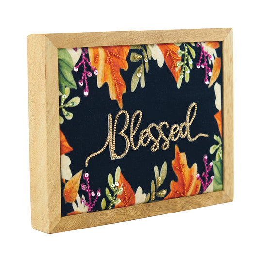 Embellished Blessed Shelf Sitter