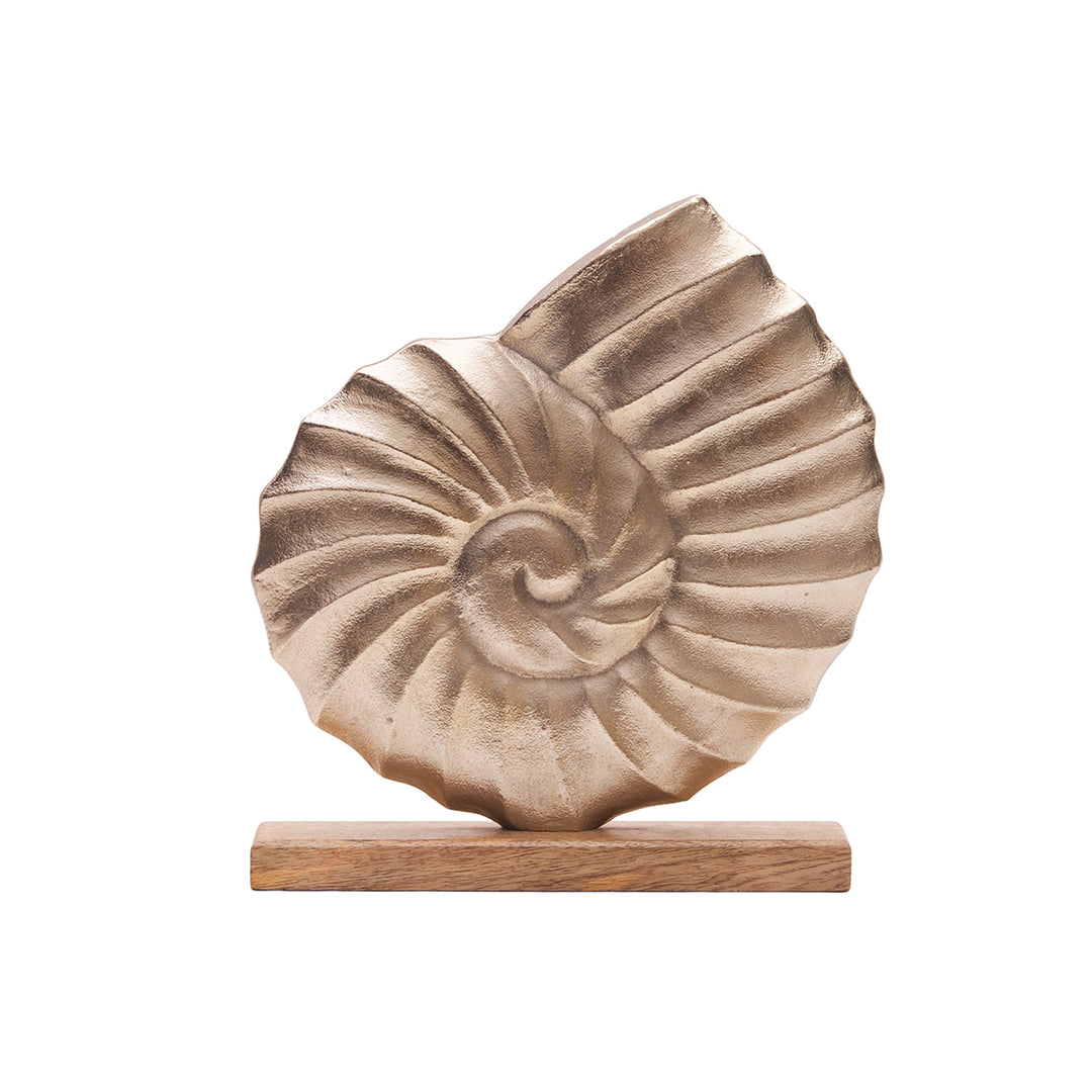 Metal Scallop Shell Fig