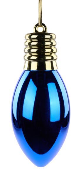 21.5"L X 7.75"Dia Lightbulb Ornament
