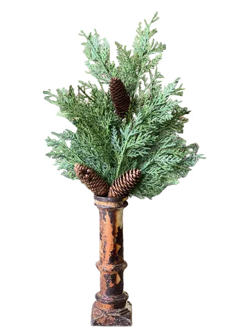 22" Celtic Cedar Spray