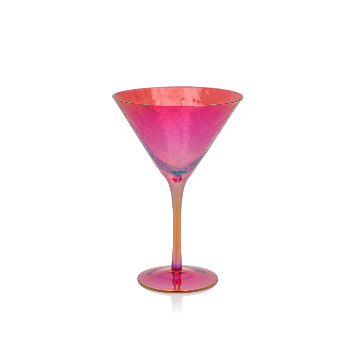 Aperitivo Martini Glass-Luster Red