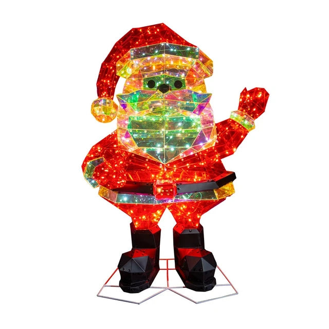 30" 150l Warm White Led Santa