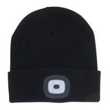 Night Scope Night Watch Rechargeable LED Beanie Bl