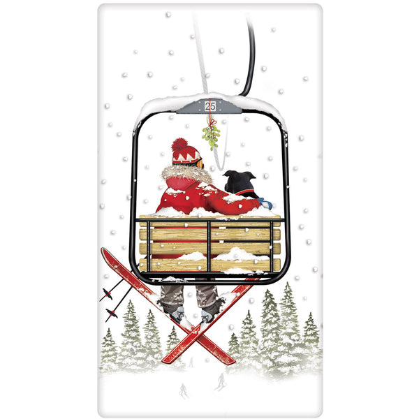 Ski Lift Bagged Towel