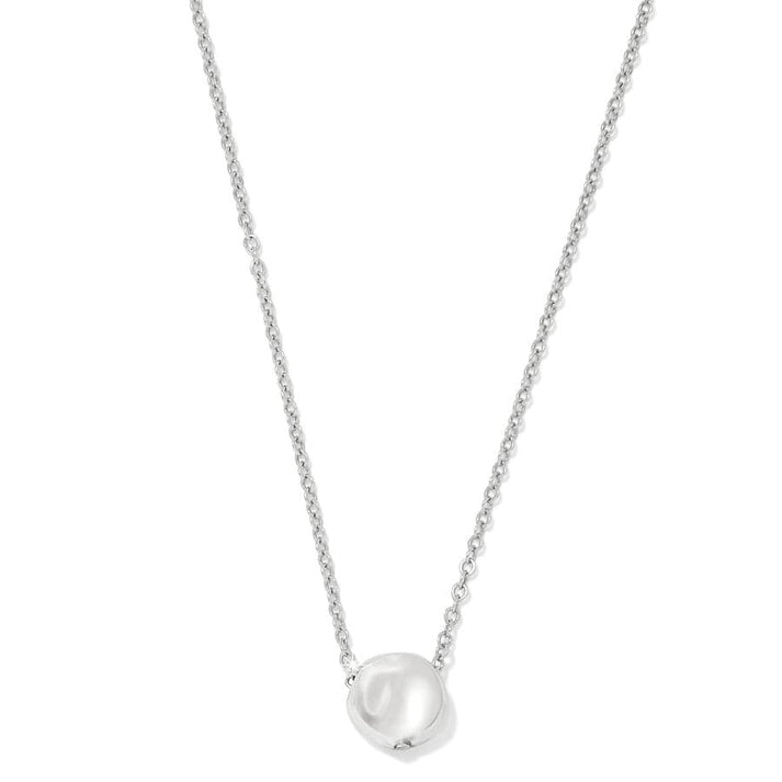 Cascade Round Petite Necklace - Silver-Gold