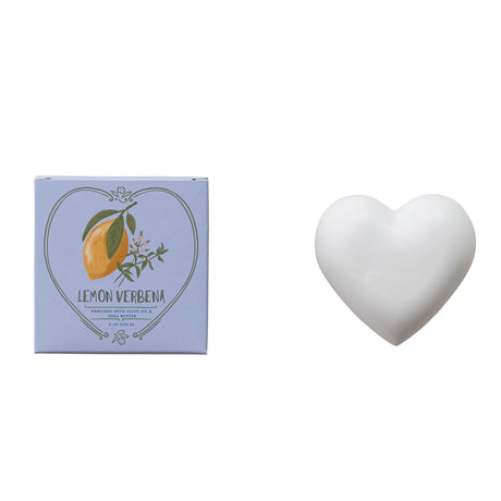Lemon Verbena Scented Olive Oil & Shea Butter Triple Milled Bar Soap, Made In The U.S.A