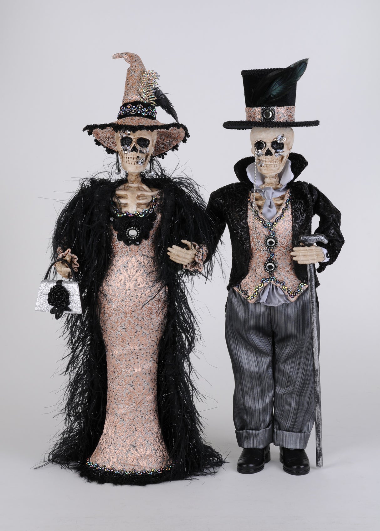 Harry & Lucy Skeleton Pair -SOLD AS SET