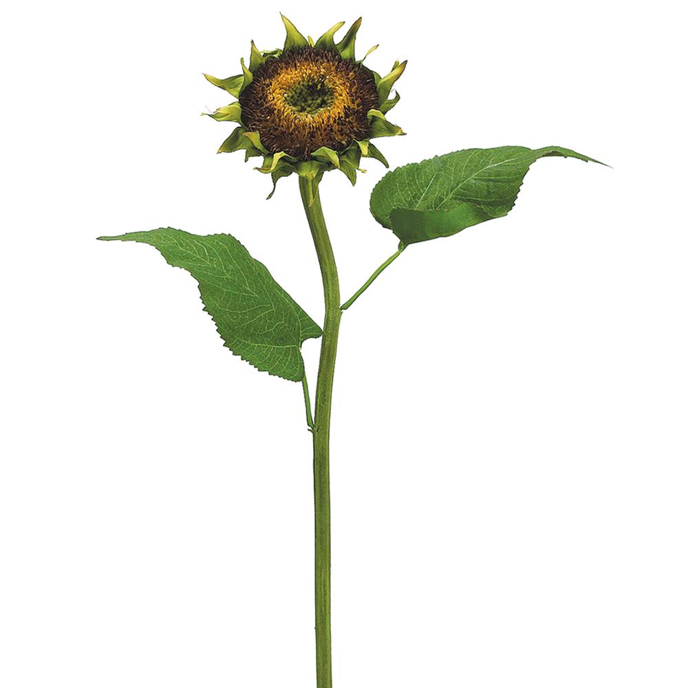 28"Sunflower Spray - Brown