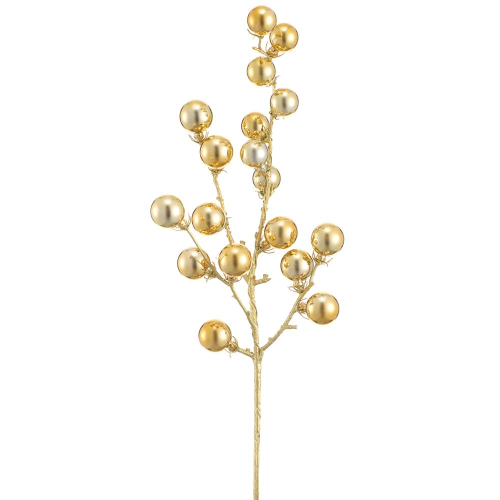 26"Plastic Ball Spray - Gold