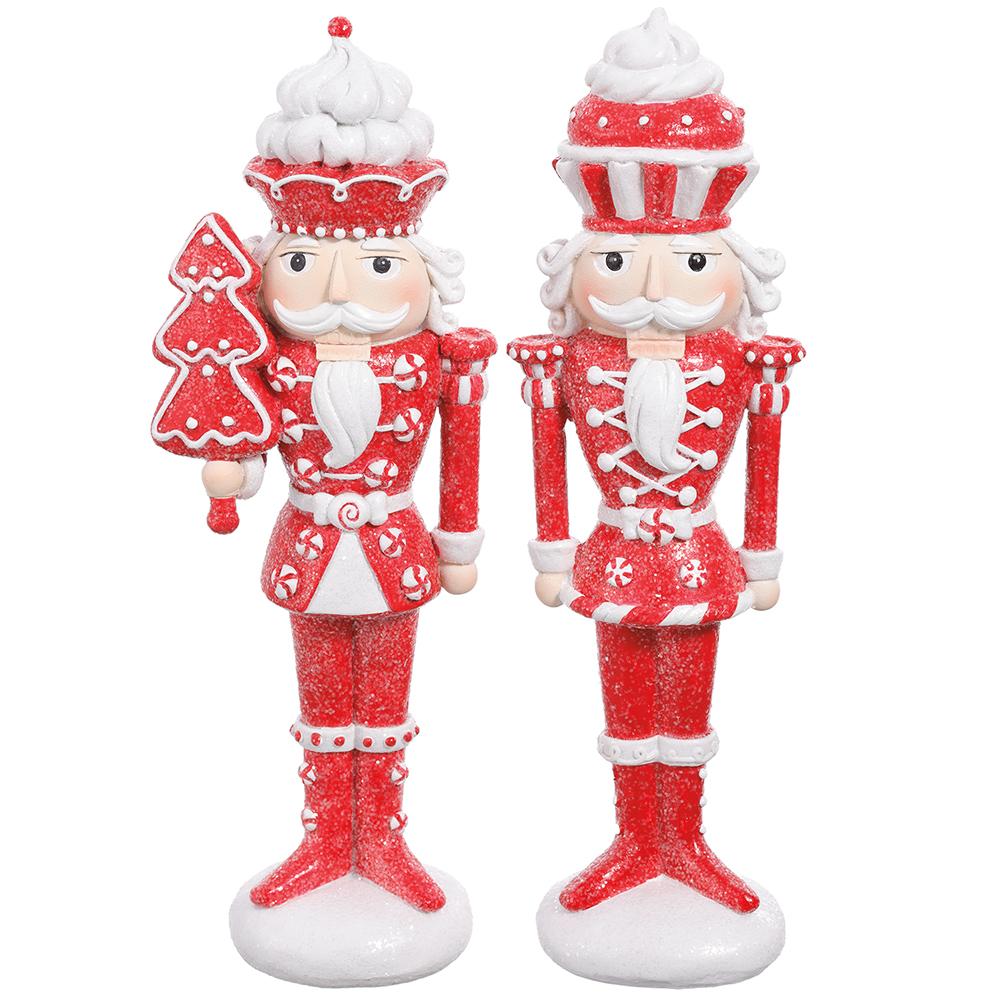 10" Glittered Nutcracker