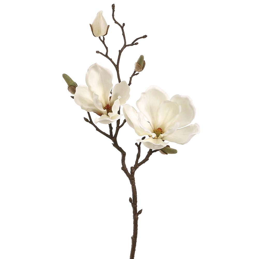 19"Magnolia Spray - Cream