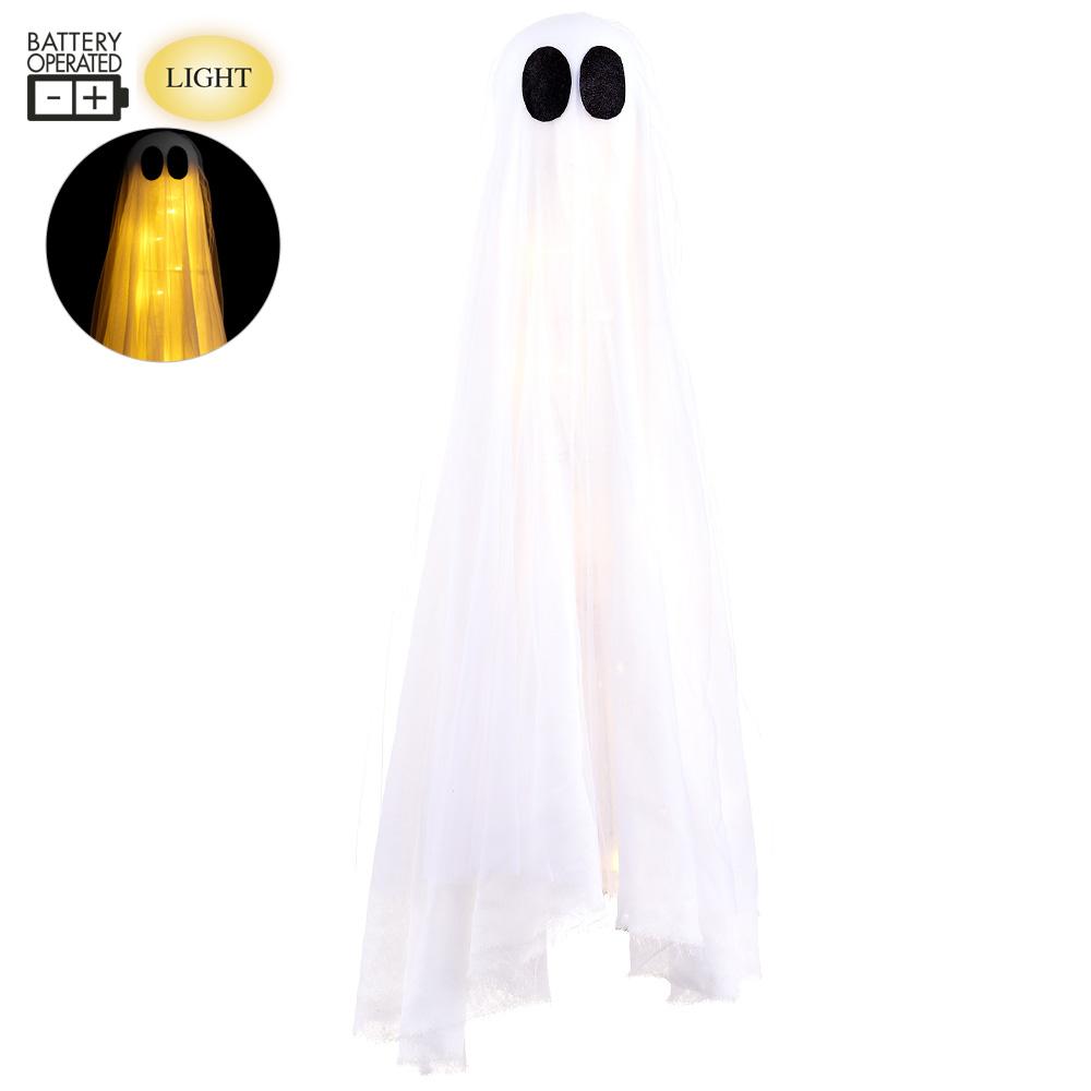 37.5"B/O Ghost W/ Light(Kd/P) - White