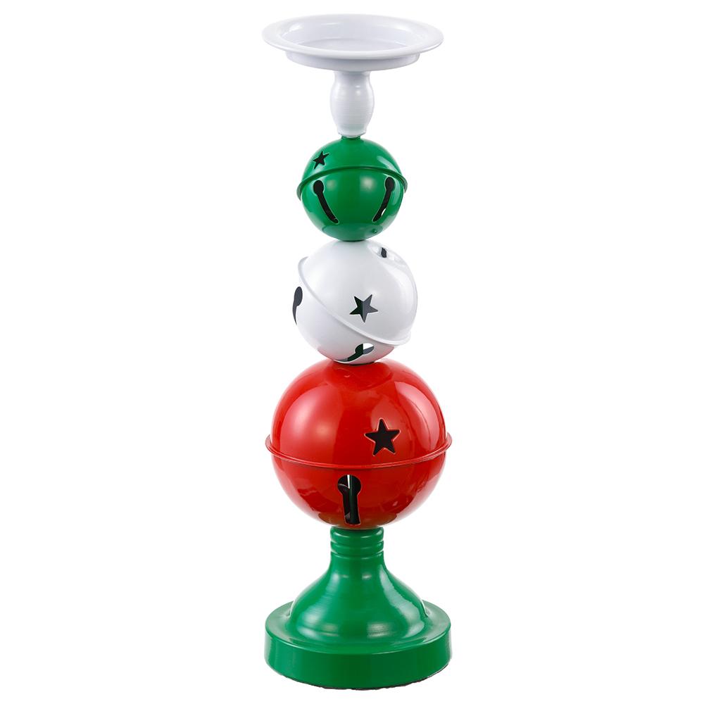 15.5" Metal Star Cutout Candleholder