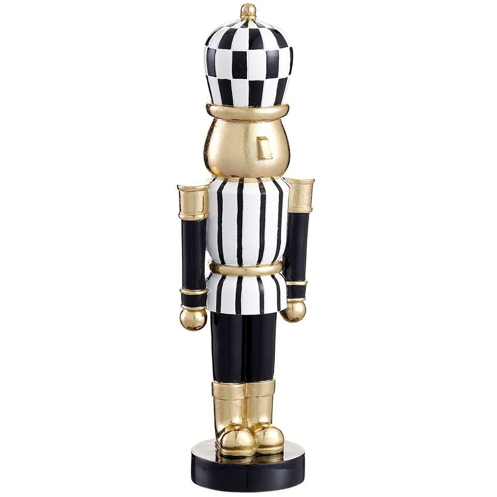 13"  Nutcracker  - White + Black