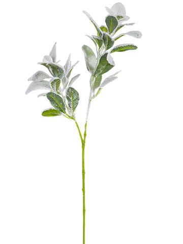 28"Sn.Lamb's Ear Spray Gr/Ic
