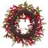 23.5" Ornament  Ball + Berry Wreath