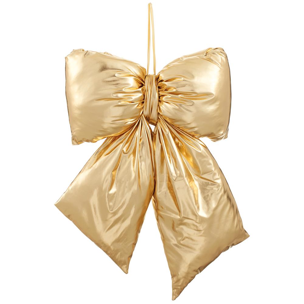 23" Metallic Bow - Gold