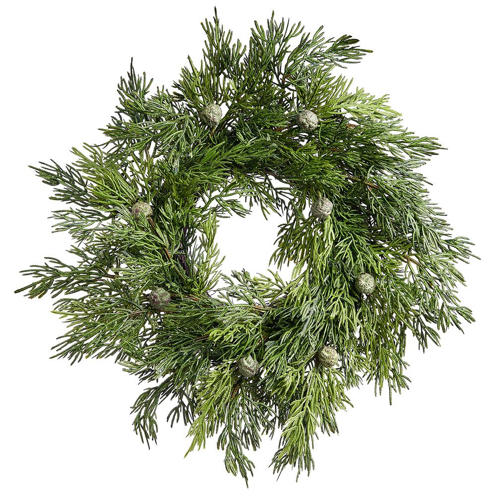 14"Juniper Wreath Gr