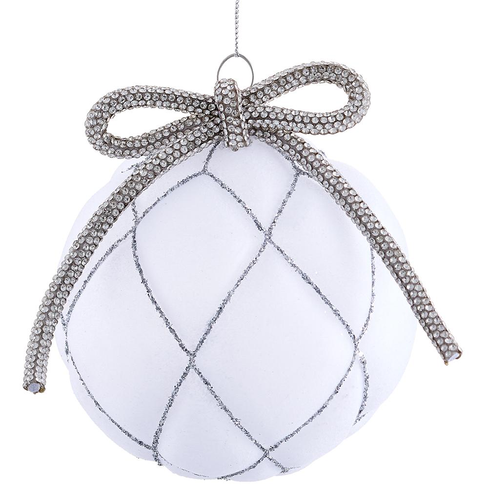 4" Glass Ball Ornament