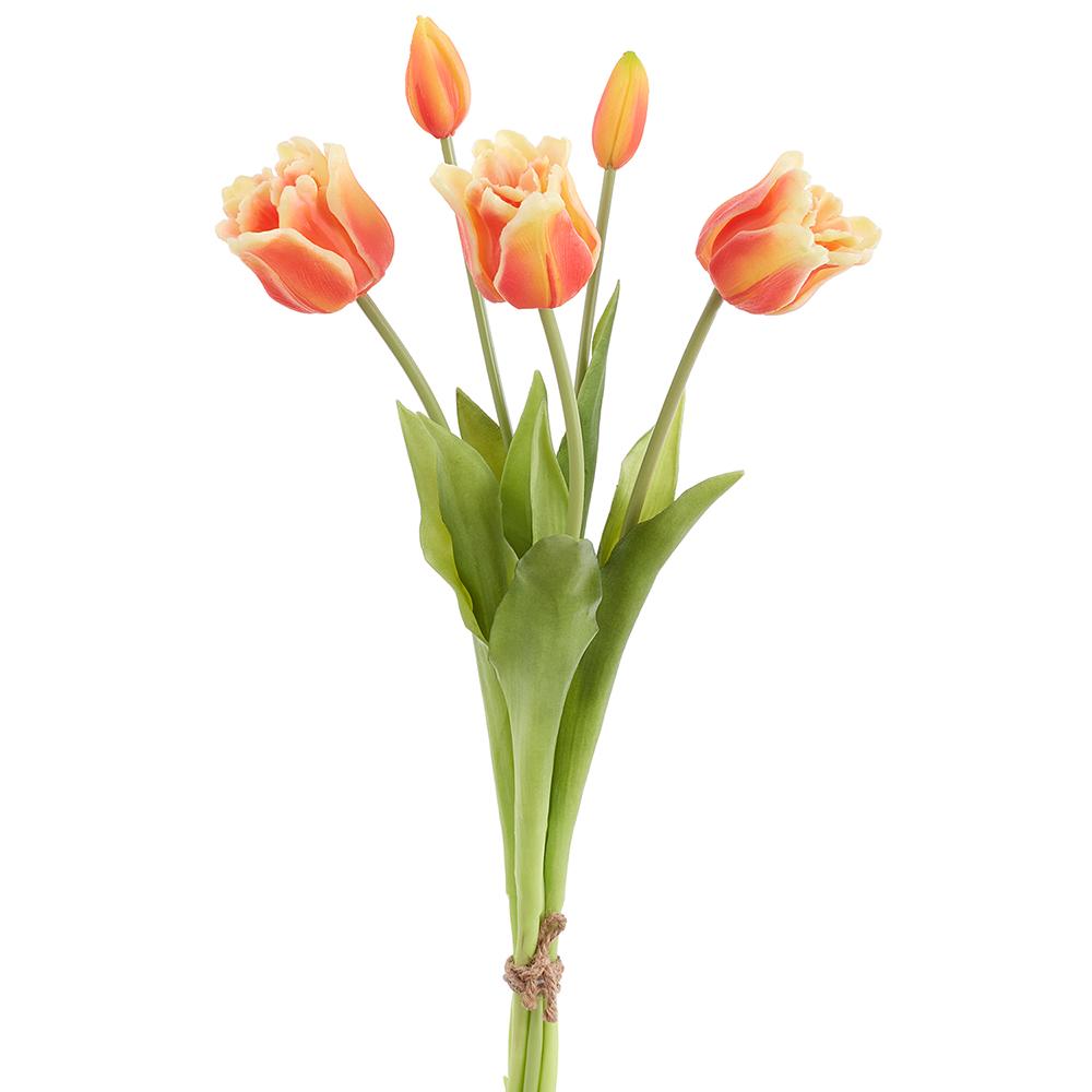 18"Real Touch Tulip Bouquet