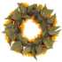 22" Sunflower Wreath  - Yellow + Orange