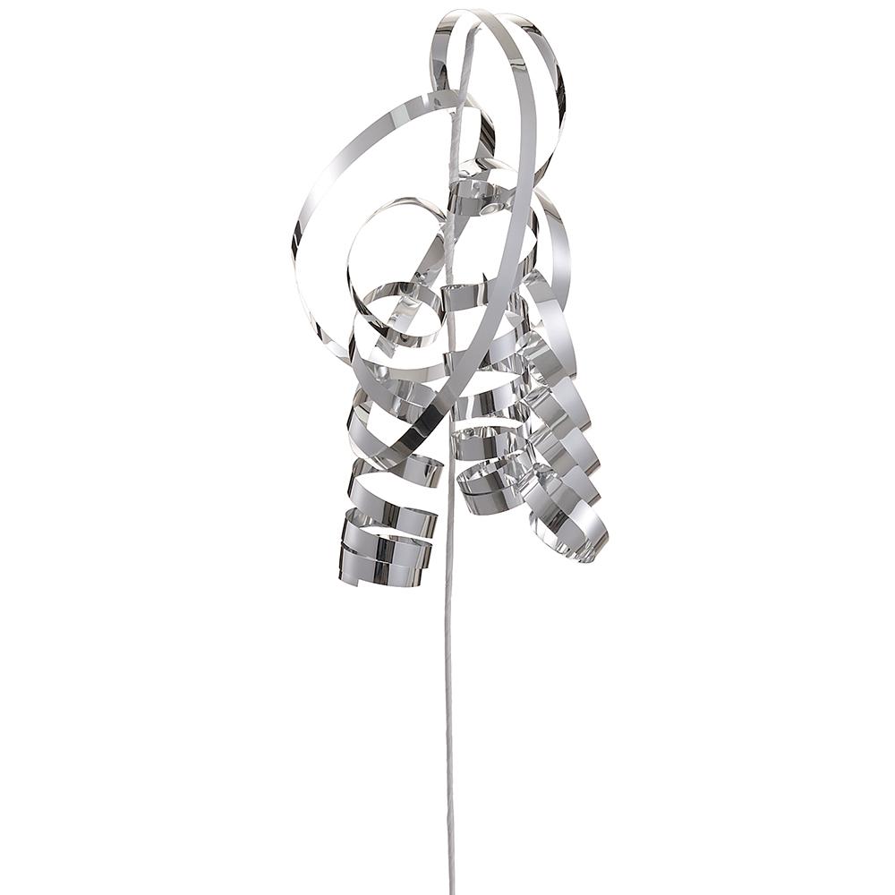 21"Tinsel Spray - Silver