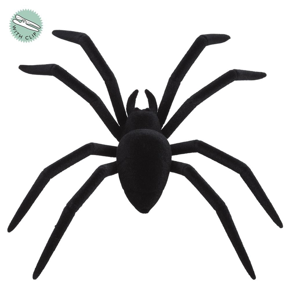 9.5" Black Spider with Clip