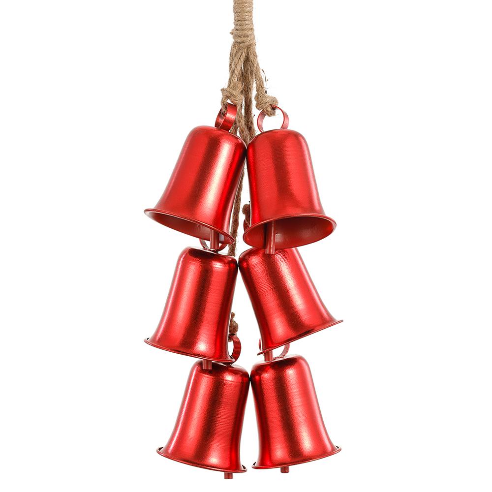 19"  Metal  Bell Door Knob Hanger