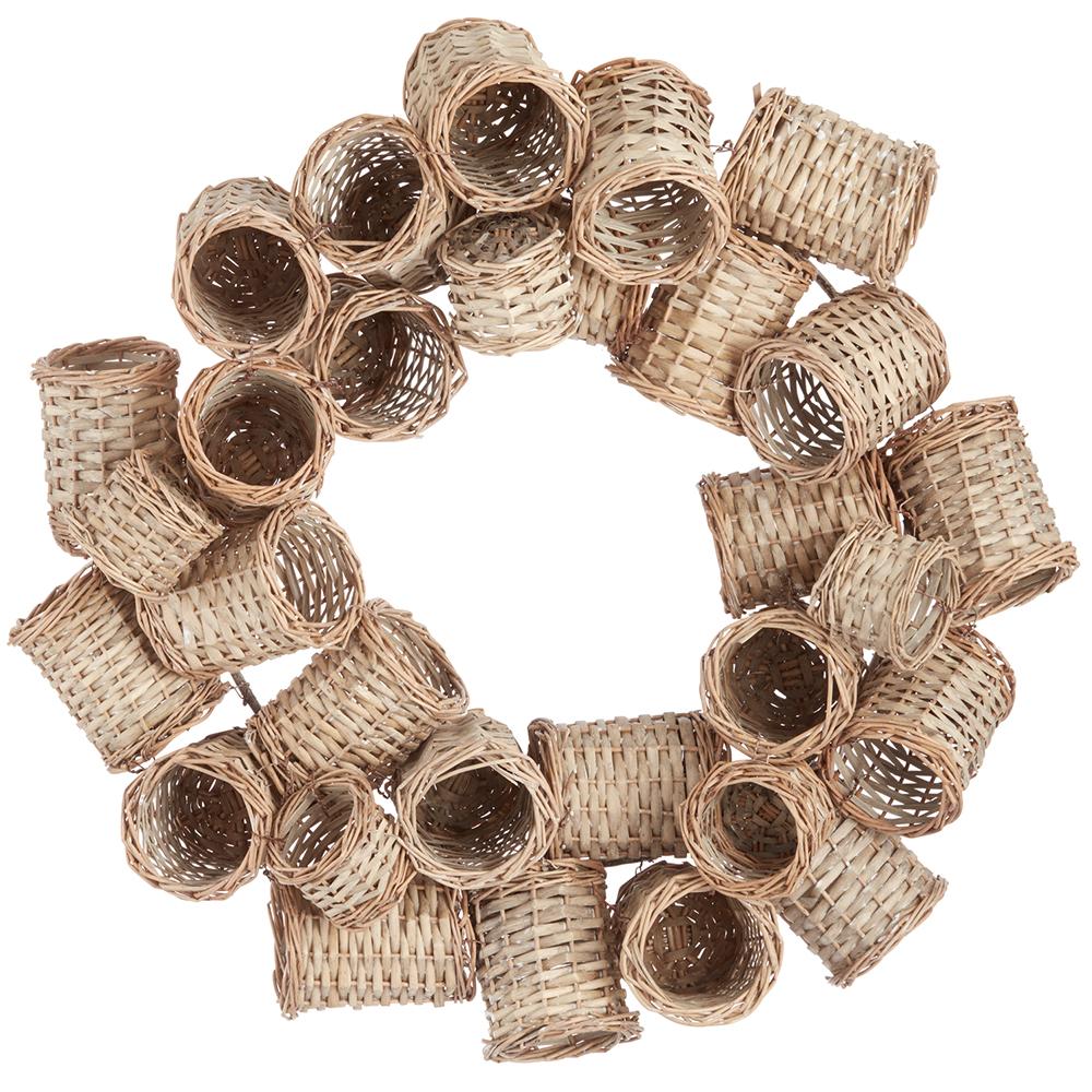 28" Basket Wreath