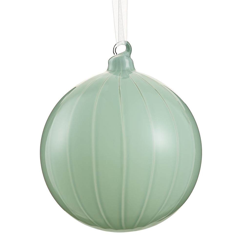 5"Glass Ball Ornament Ja