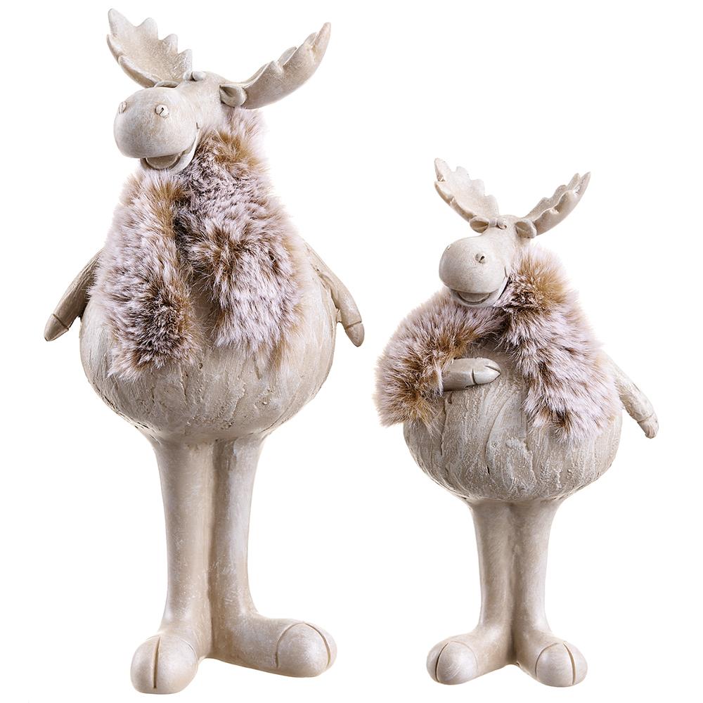 6.5-8"Moose - Whitewashed