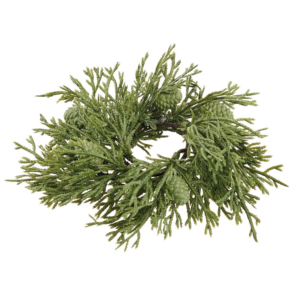 1.5" Cedar Taper Ring - Green