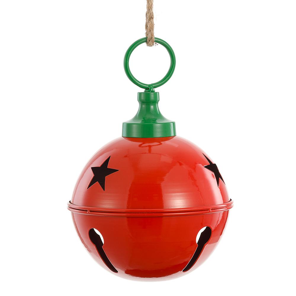 6.5"  Metal Jingle Bell Ornament