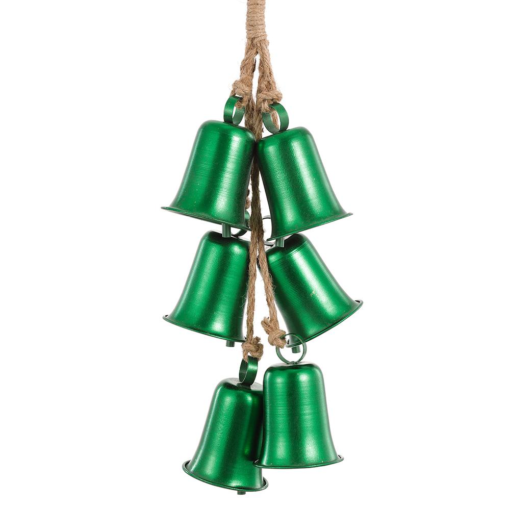 19"  Metal  Bell Door Knob Hanger