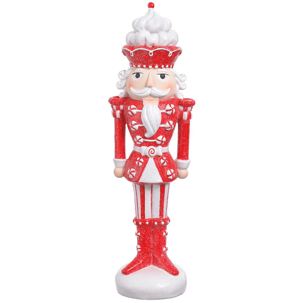 14.5" Glittered Nutcracker