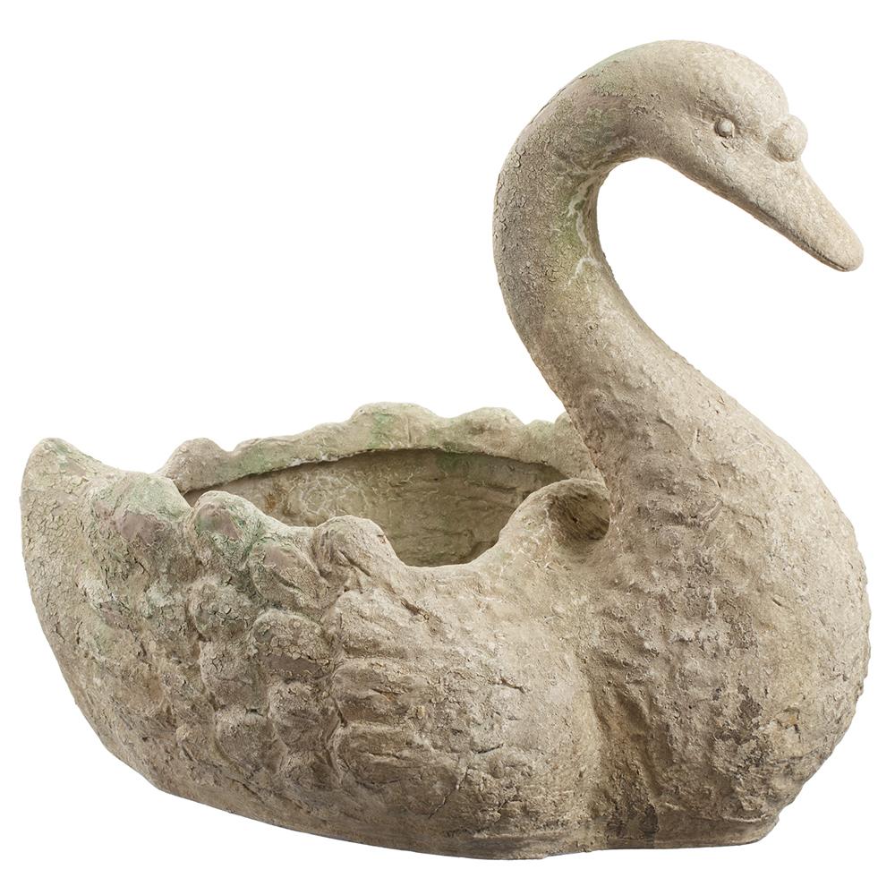 21" Swan Planter