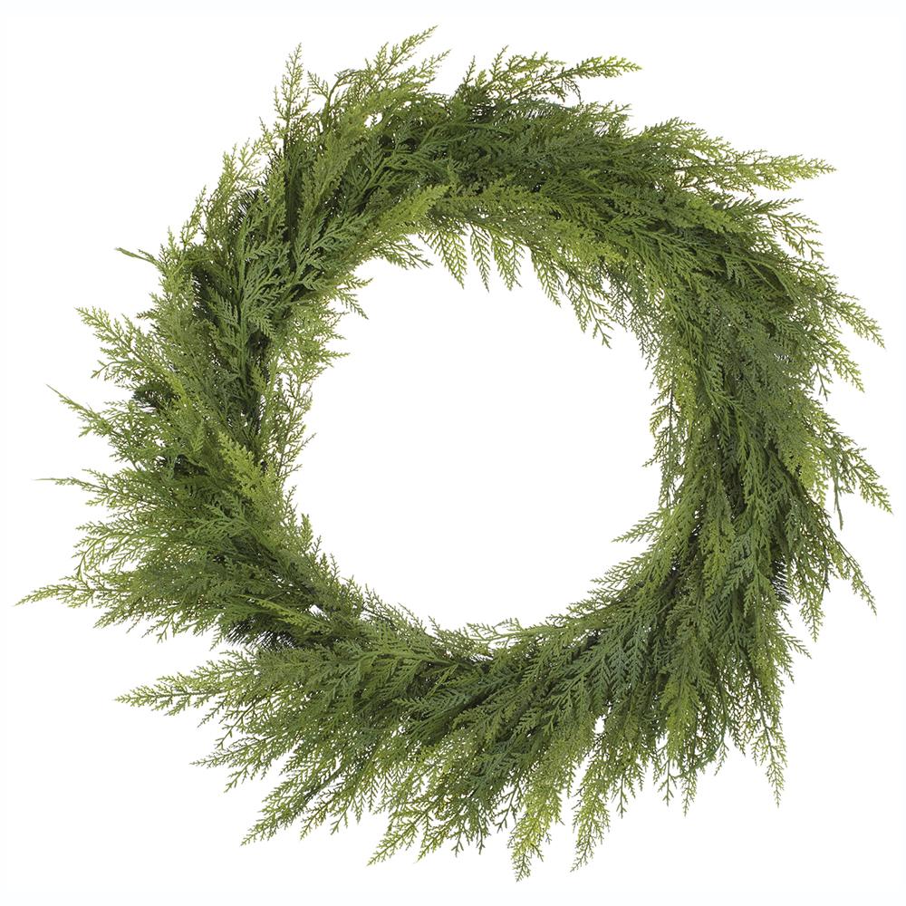 32" Soft Cedar Wreath