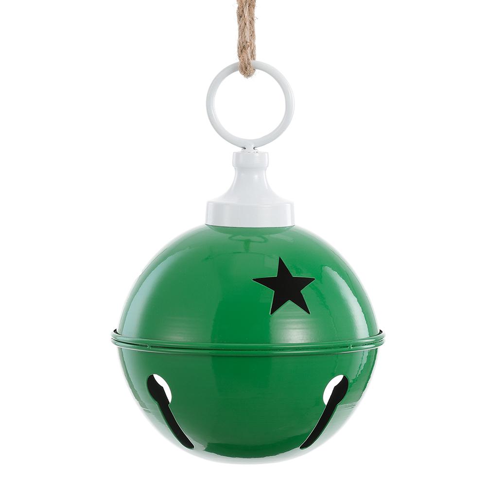 6.5"  Metal Jingle Bell Ornament
