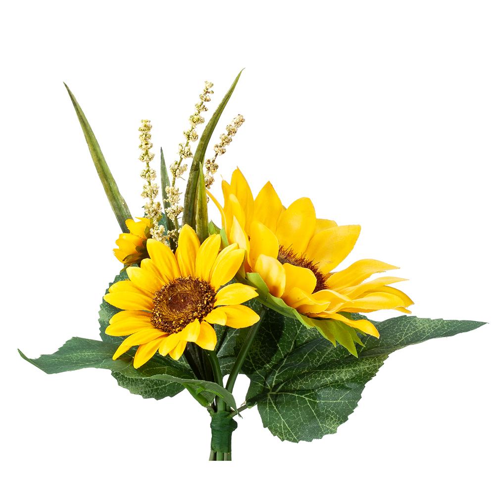 7" Sunflower Bouquet - Yellow