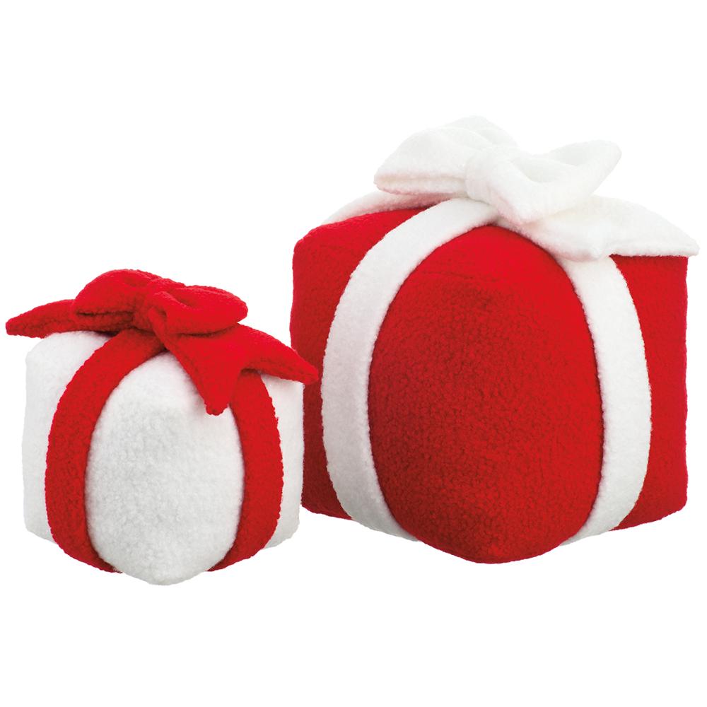 7"-10.5"Gift Box - Red White