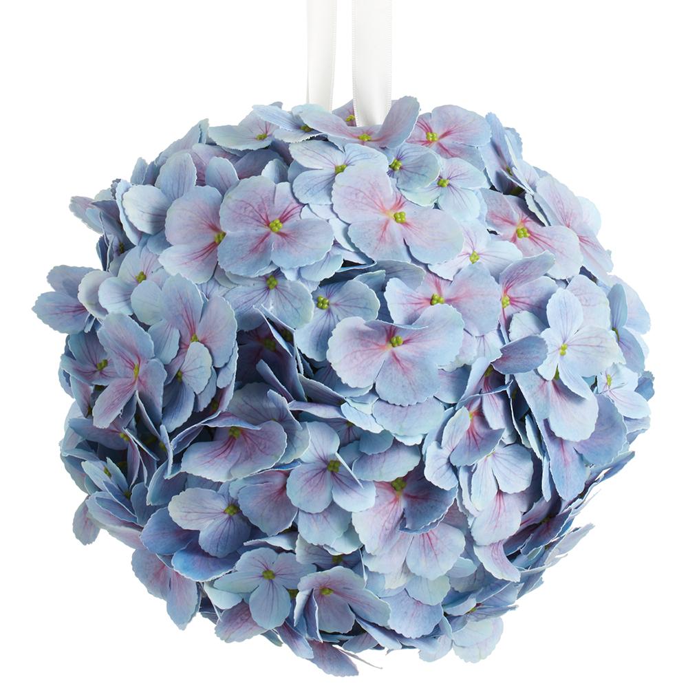 10" Hydrangea Orb - Blue