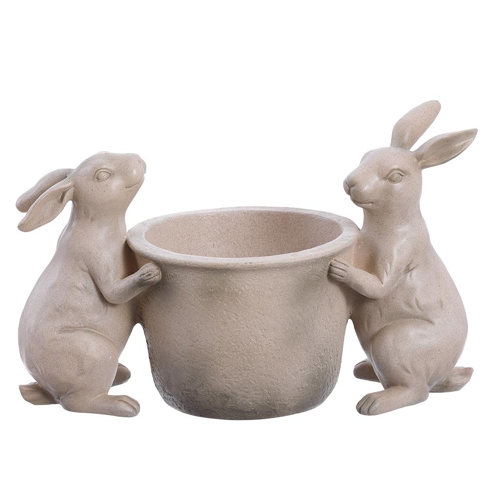 10" Bunny Planter