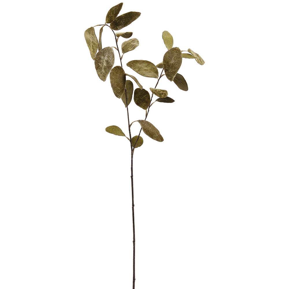 31"Velvet Eucalyptu.Leaf Spray