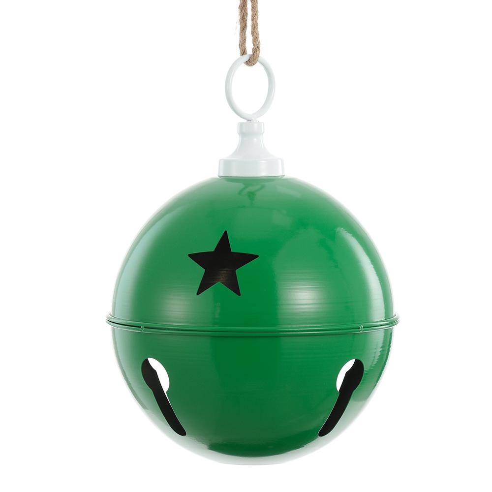 9.5" Metal Jingle Bell Ornament
